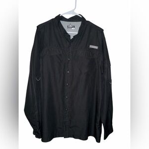 Habit 40+ Solar Factor Outdoor Button Down, Mens Size Large